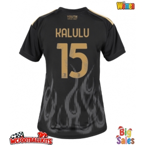 Juventus Pierre Kalulu #15 Replica Third Stadium Shirt for Women 2026-27 Short Sleeve